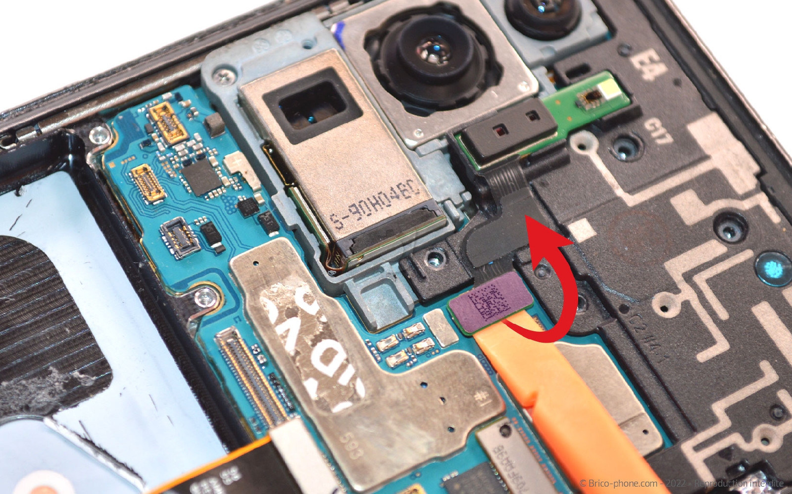 Comment remplacer l'écran complet sur Galaxy Note 20 Ultra 5G photo 2