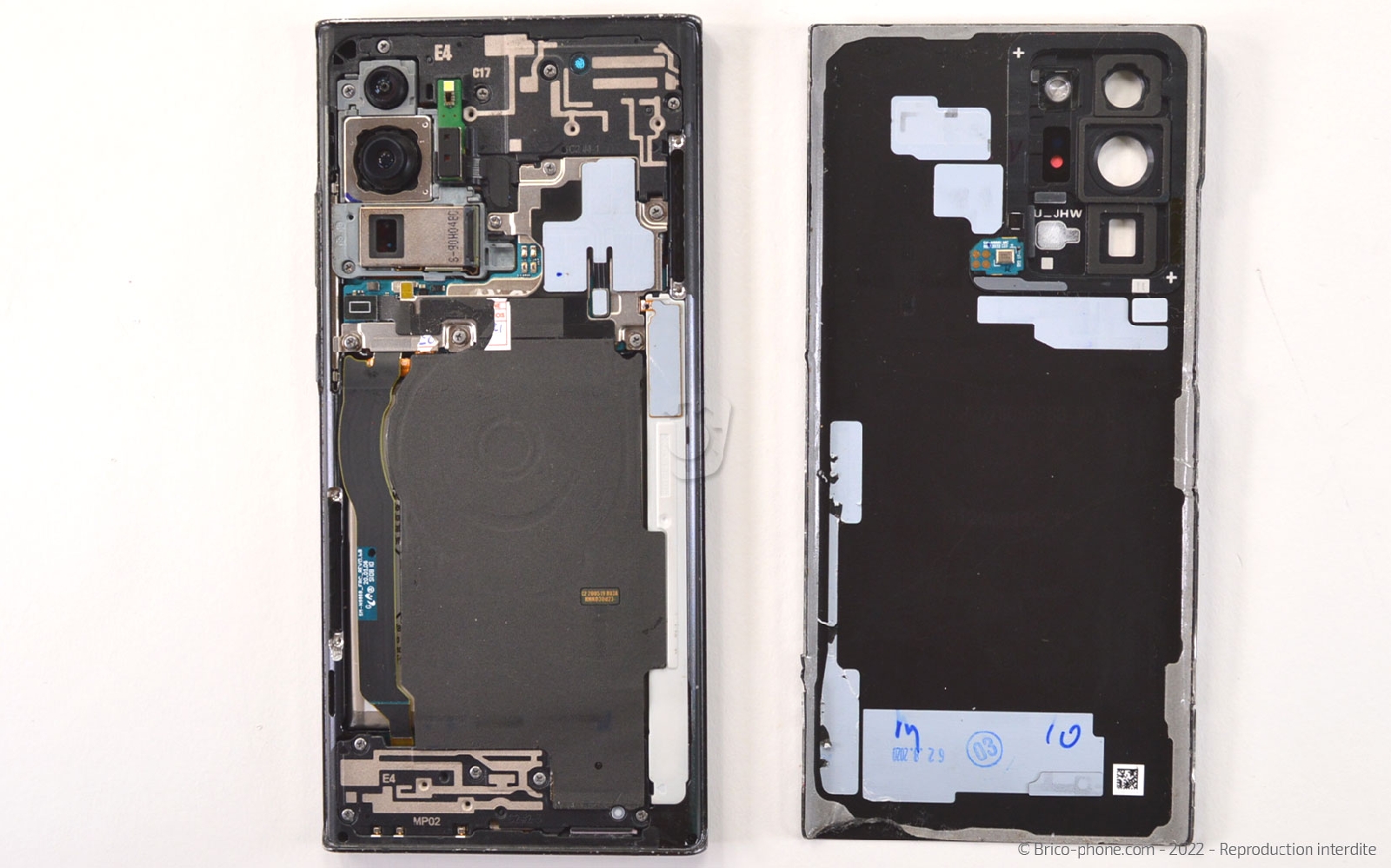 Comment remplacer l'écran complet sur Galaxy Note 20 Ultra 5G photo 4