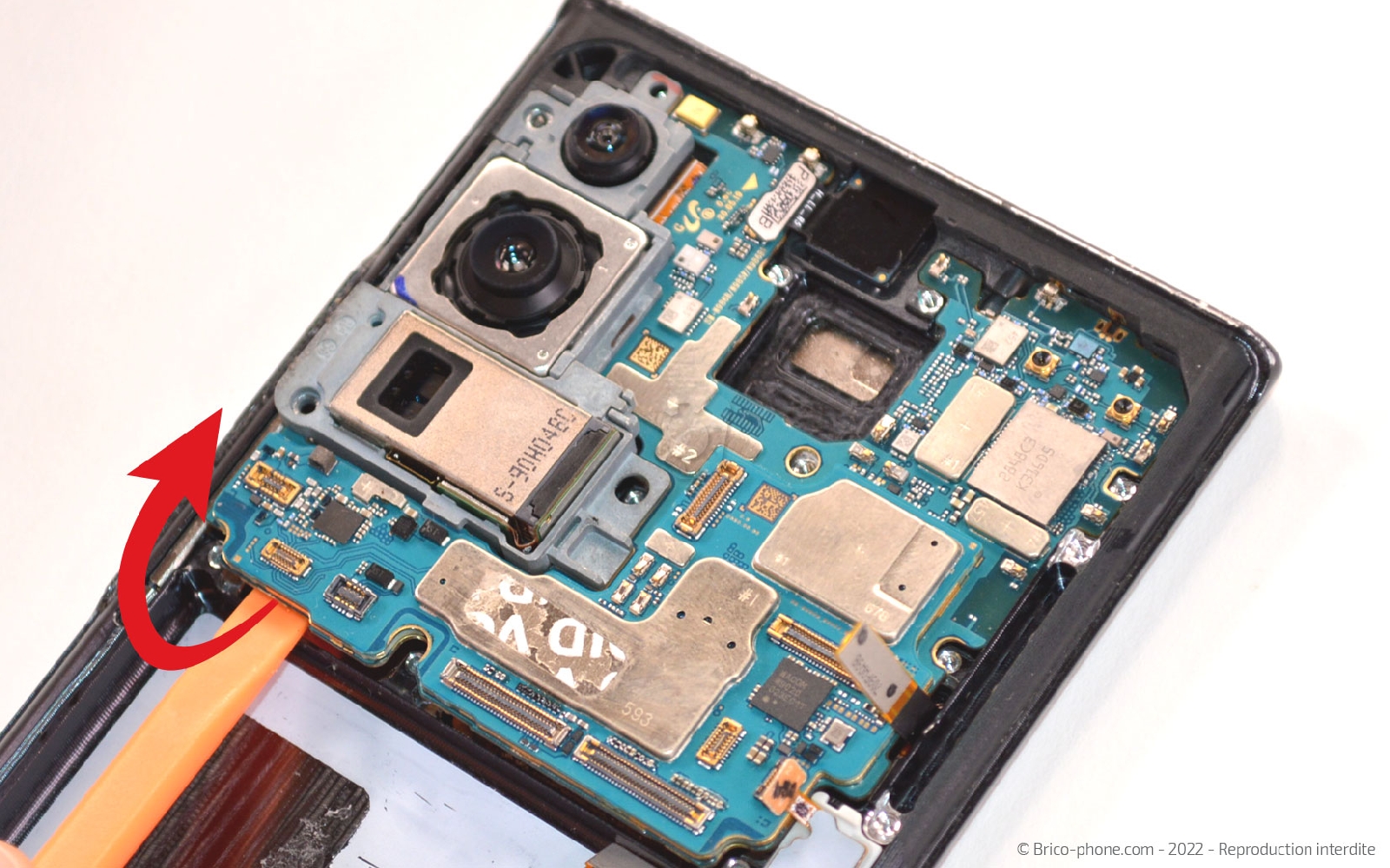 Comment remplacer l'écran complet sur Galaxy Note 20 Ultra 5G photo 1