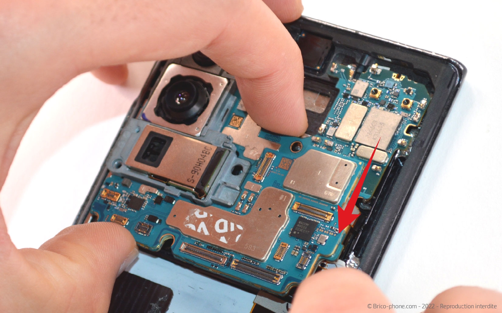 Comment remplacer l'écran complet sur Galaxy Note 20 Ultra 5G photo 2