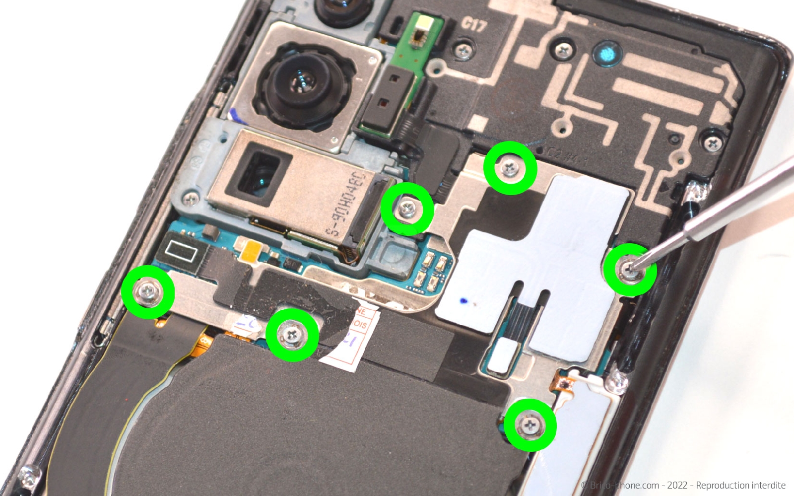 Comment remplacer l'écran complet sur Galaxy Note 20 Ultra 5G photo 1