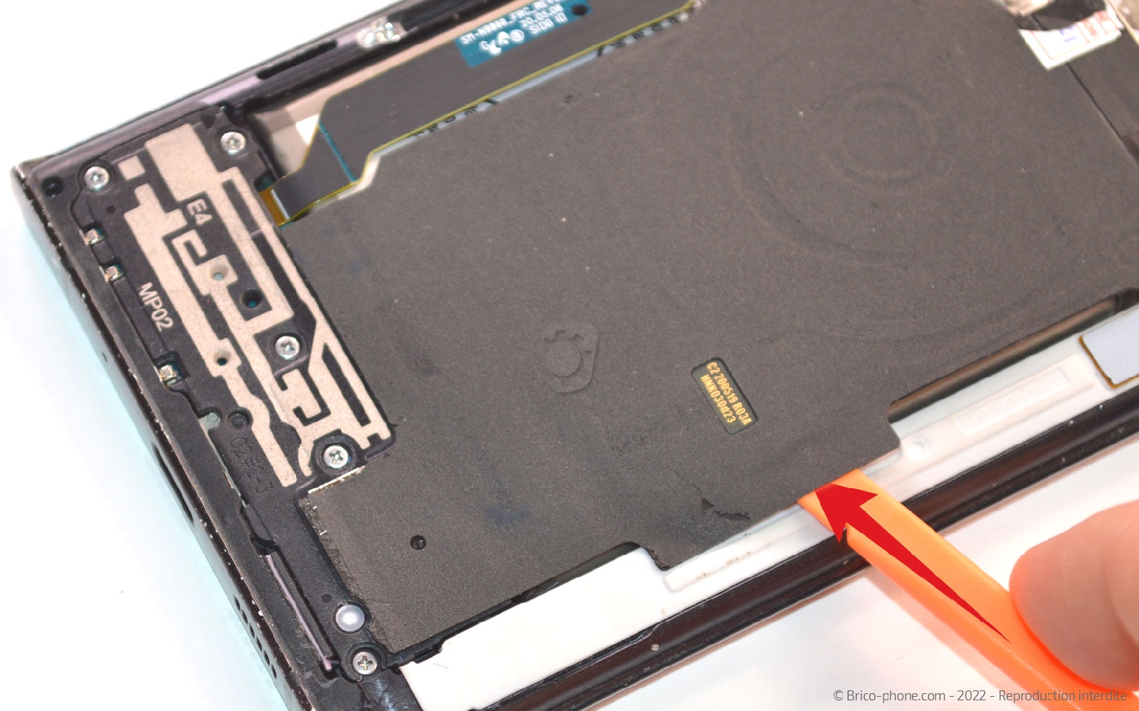 Comment remplacer l'écran complet sur Galaxy Note 20 Ultra 5G photo 2