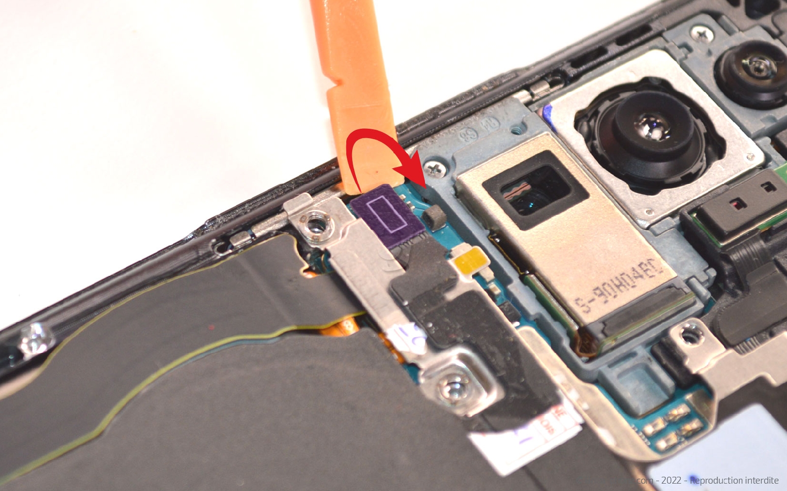 Comment remplacer l'écran complet sur Galaxy Note 20 Ultra 5G photo 3