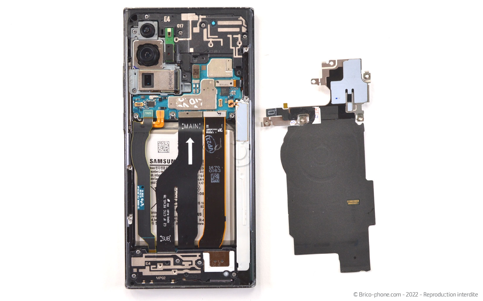 Comment remplacer l'écran complet sur Galaxy Note 20 Ultra 5G photo 4