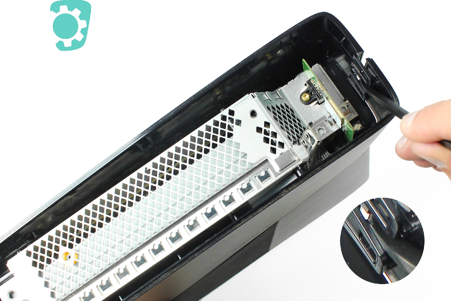 Bloc optique sur Xbox 360 Slim photo 3