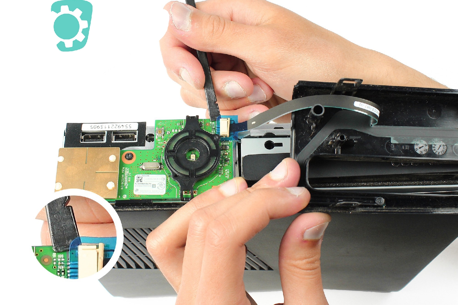 Bloc optique sur Xbox 360 Slim photo 1