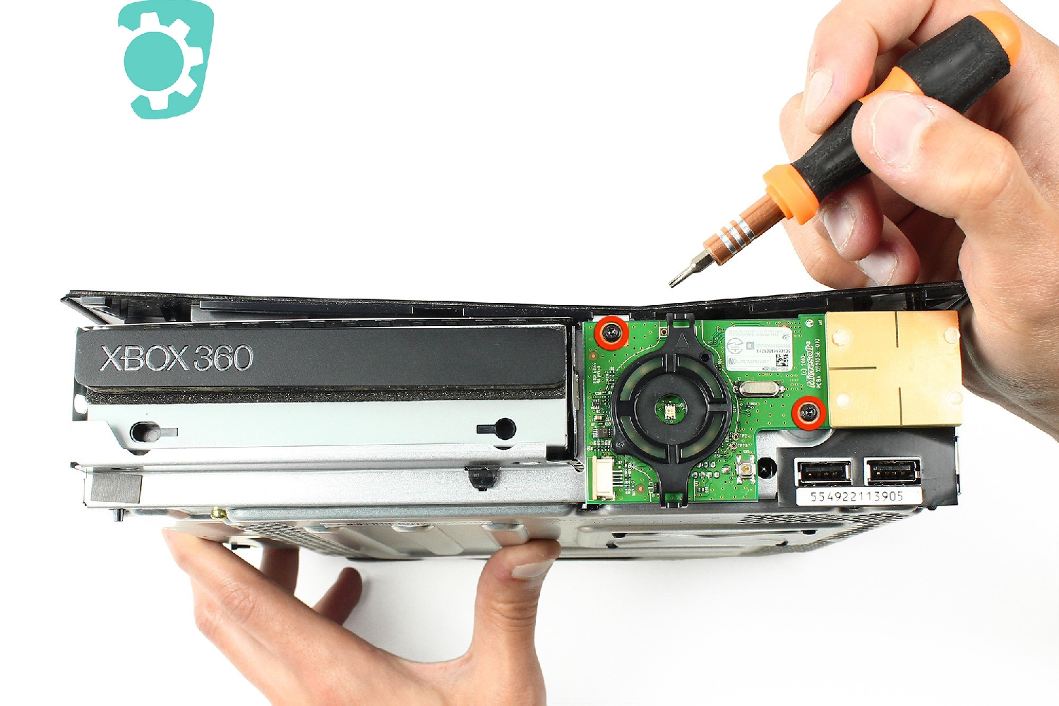 Bloc optique sur Xbox 360 Slim photo 1