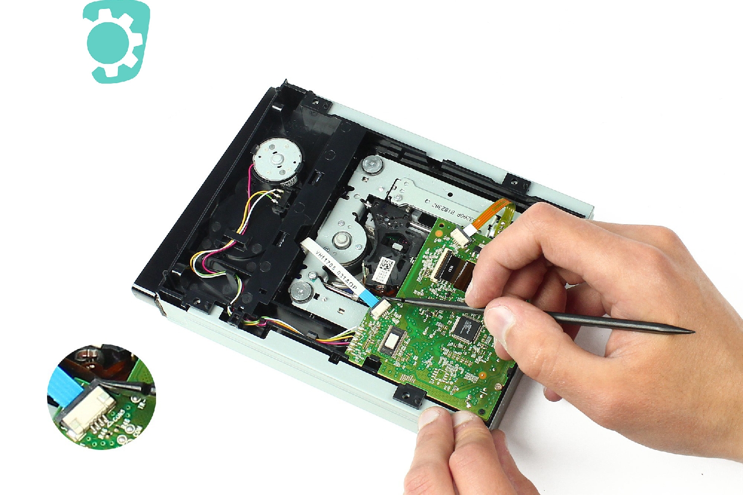 Bloc optique sur Xbox 360 Slim photo 1