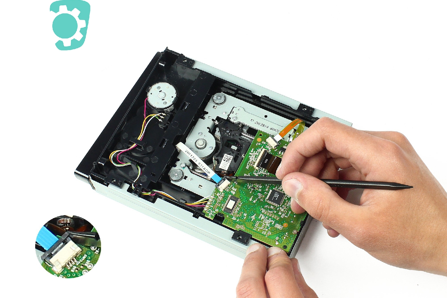 Bloc optique sur Xbox 360 Slim photo 2