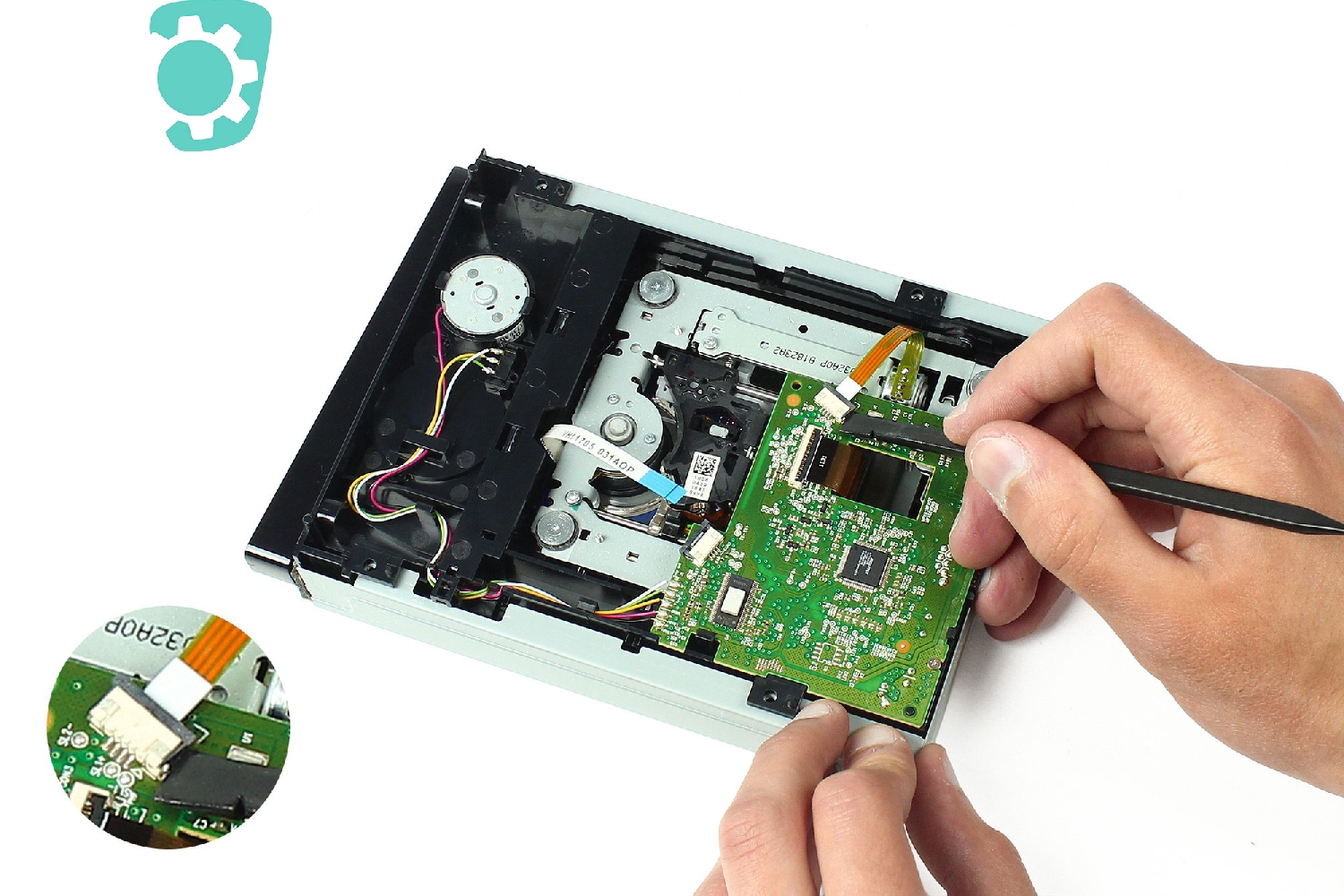 Bloc optique sur Xbox 360 Slim photo 1