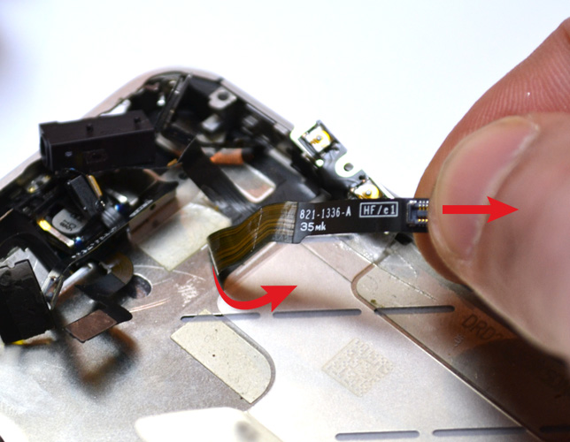 Changement de caméra arrière sur iPhone 4S photo 1