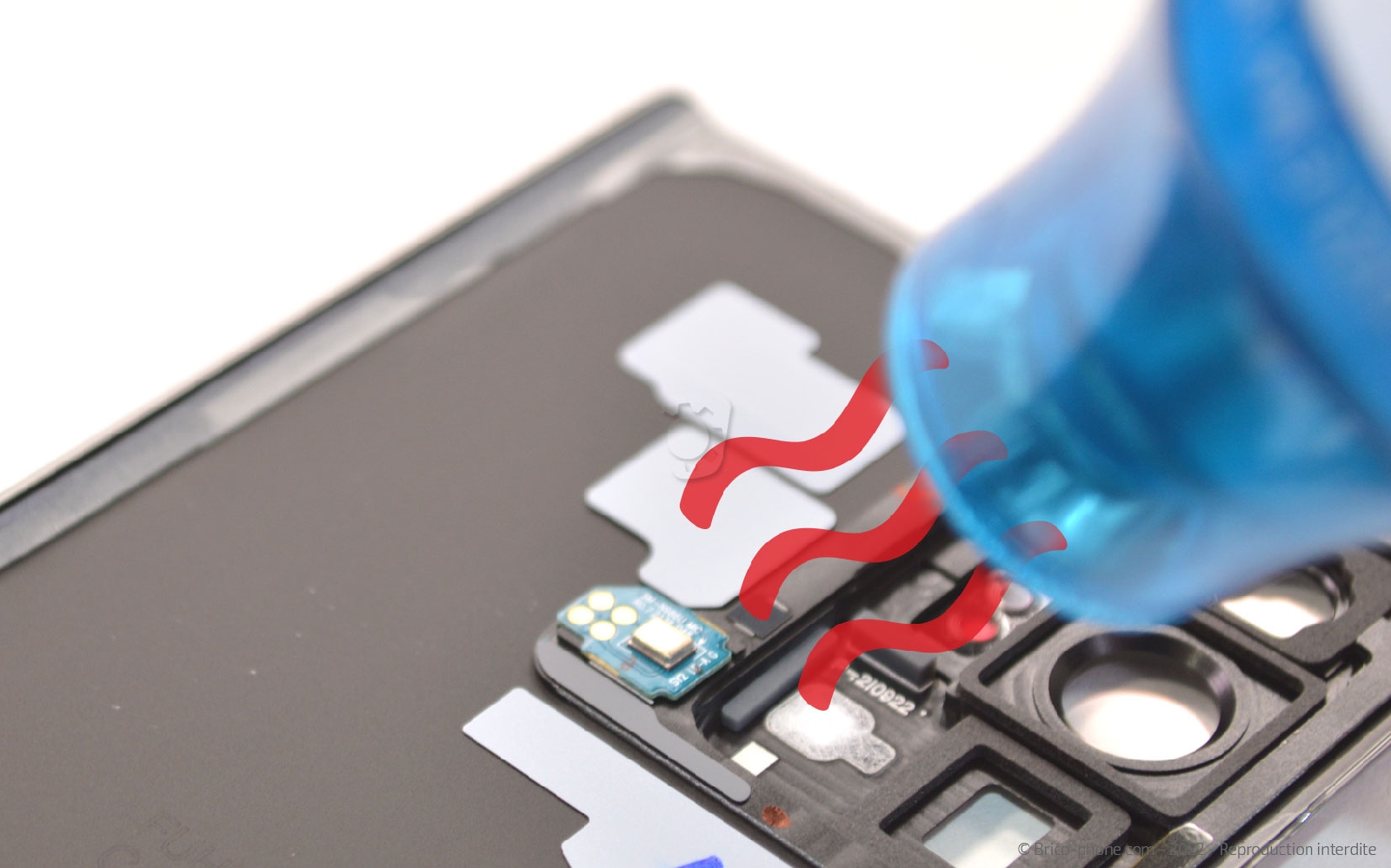 Comment changer la vitre arrière sur Galaxy Note 20 Ultra 5G photo 1