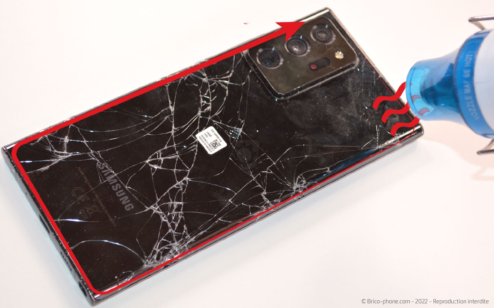 Comment changer le connecteur de charge sur Galaxy Note 20 Ultra 5G photo 2