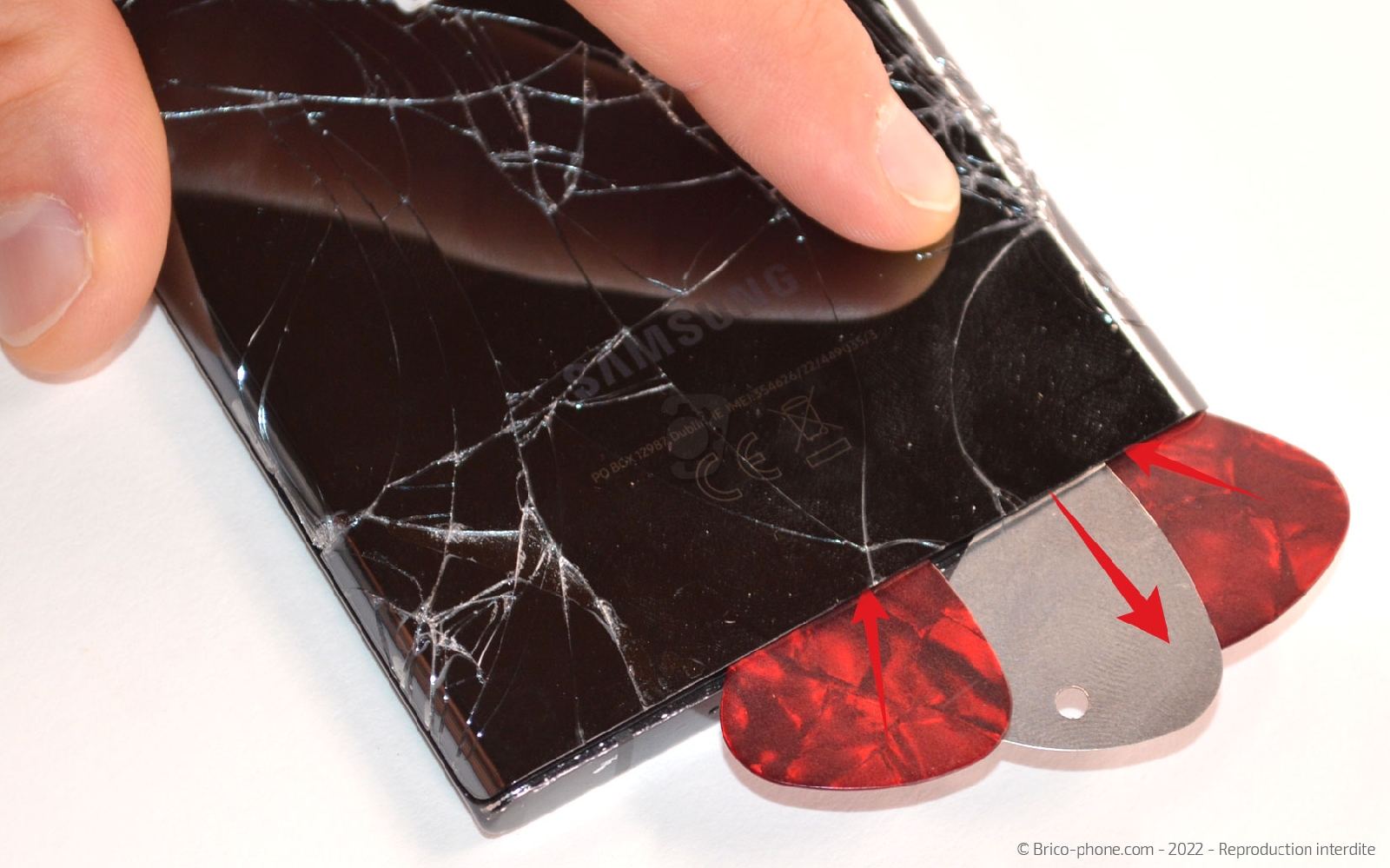 Comment changer le connecteur de charge sur Galaxy Note 20 Ultra 5G photo 2