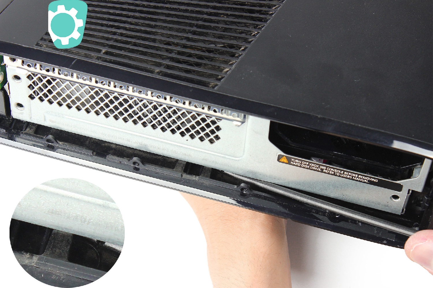 ventilateur sur Xbox 360 Slim photo 2