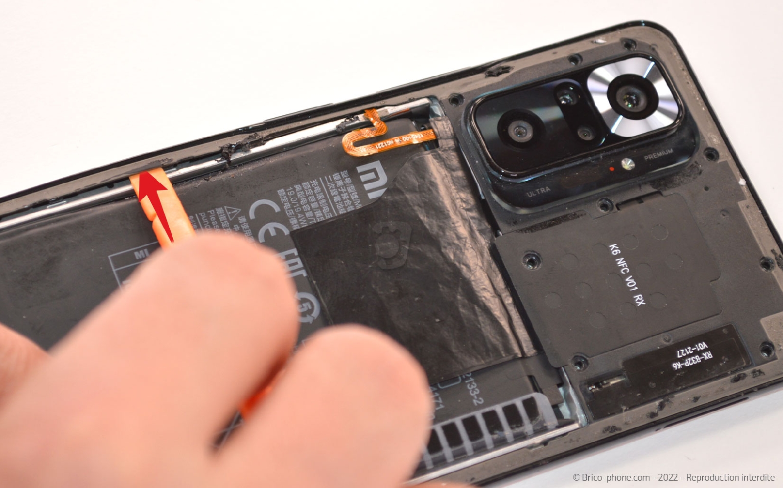 Comment changer le bloc écran  sur Redmi Note 10 Pro photo 2