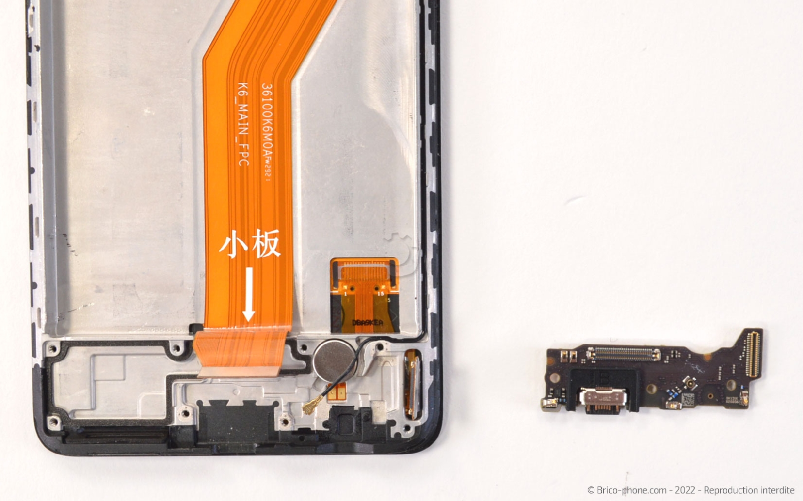 Comment changer le bloc écran  sur Redmi Note 10 Pro photo 4