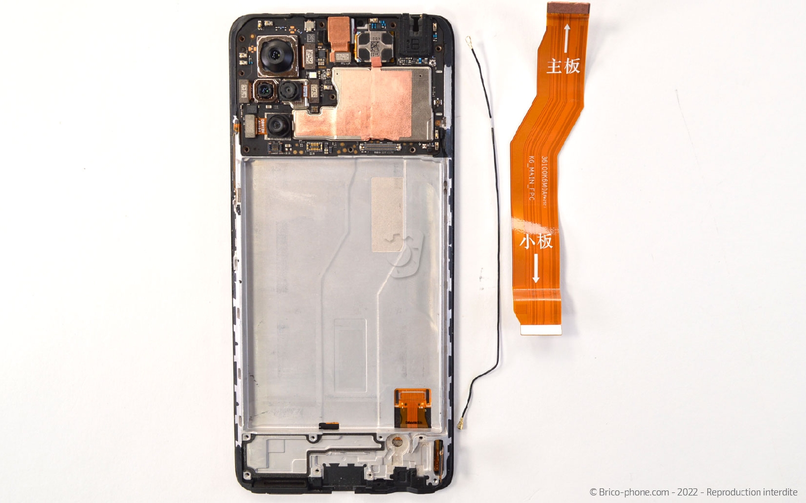 Comment changer le bloc écran  sur Redmi Note 10 Pro photo 3