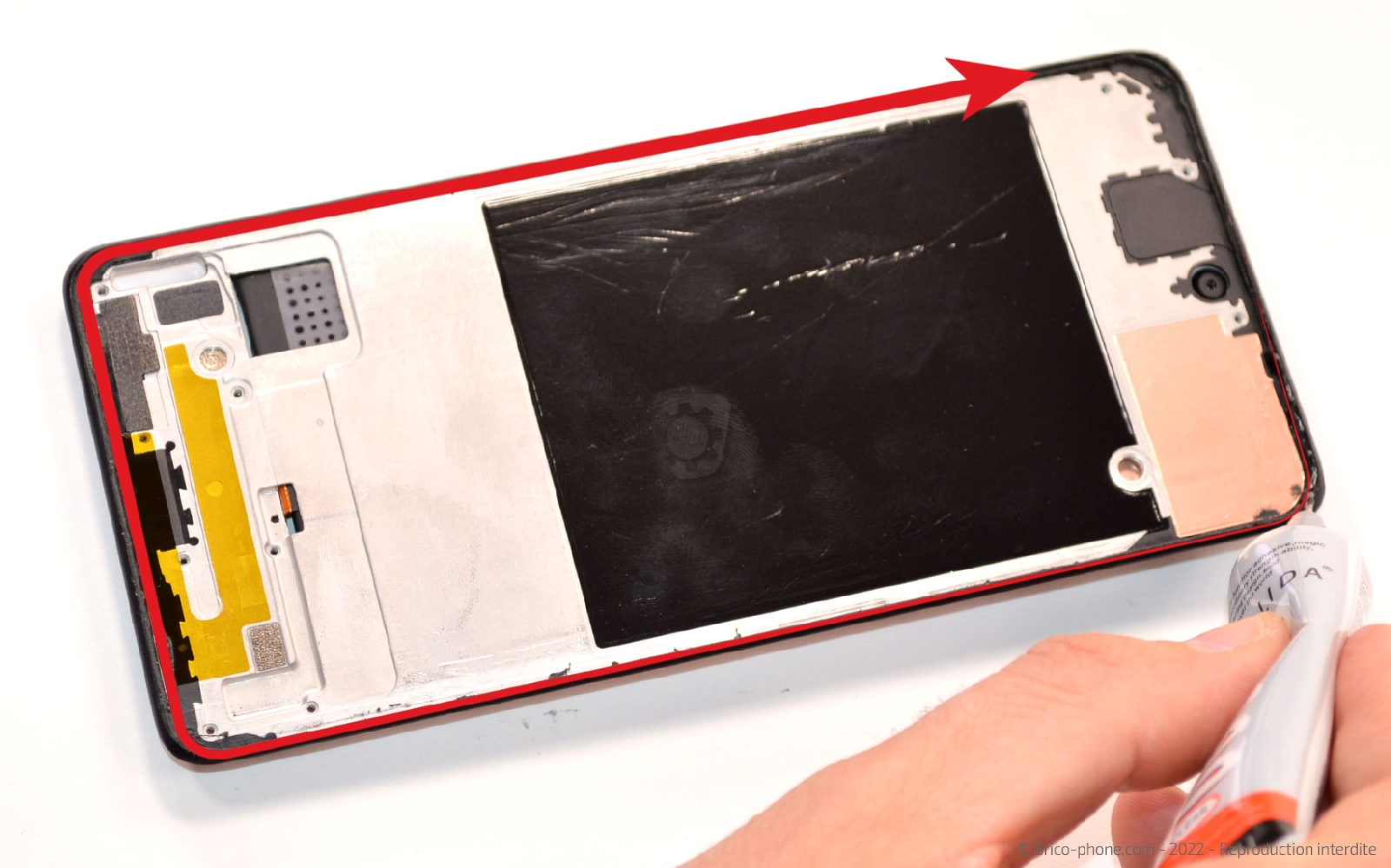 Comment changer l'écran Amoled sur Redmi Note 10 Pro photo 1