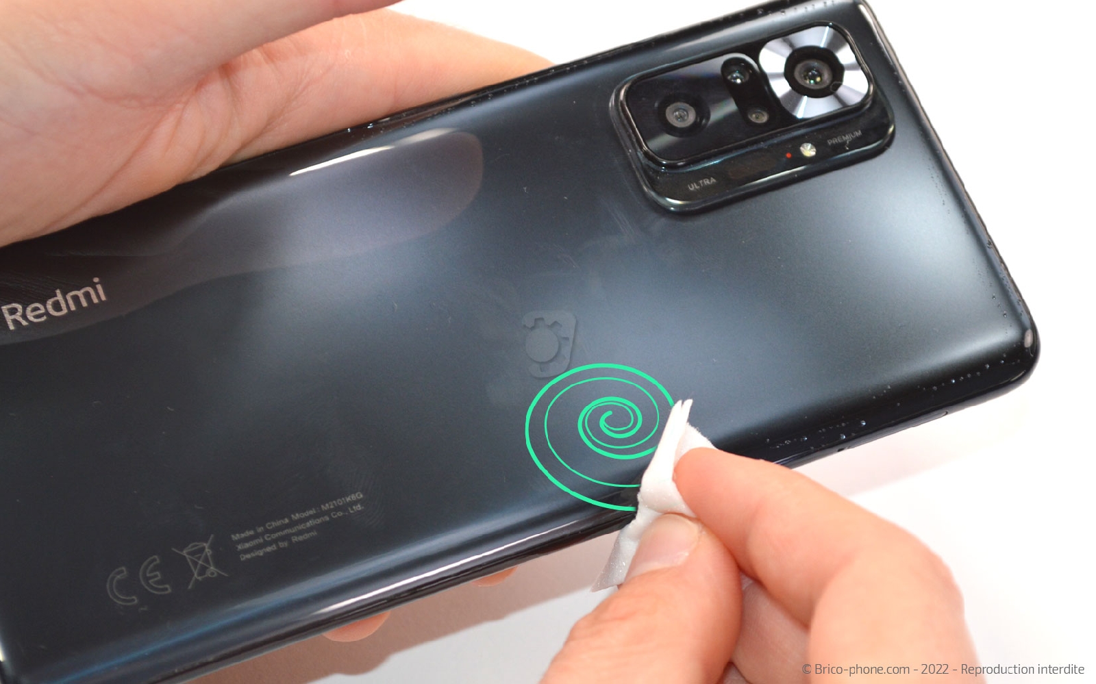 Comment changer la batterie sur Redmi Note 10 Pro photo 3