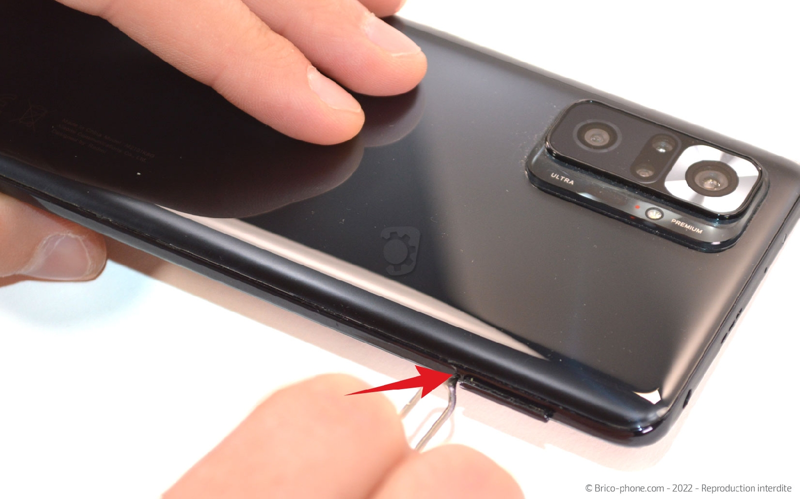 Comment changer la batterie sur Redmi Note 10 Pro photo 1