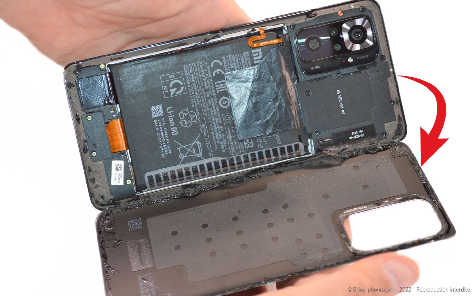 Comment remplacer le connecteur de charge sur Redmi Note 10 Pro photo 2