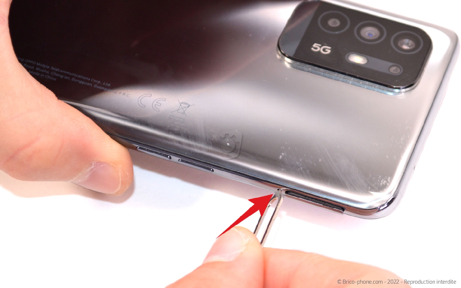 Comment changer le bloc écran  sur A94 5G photo 1