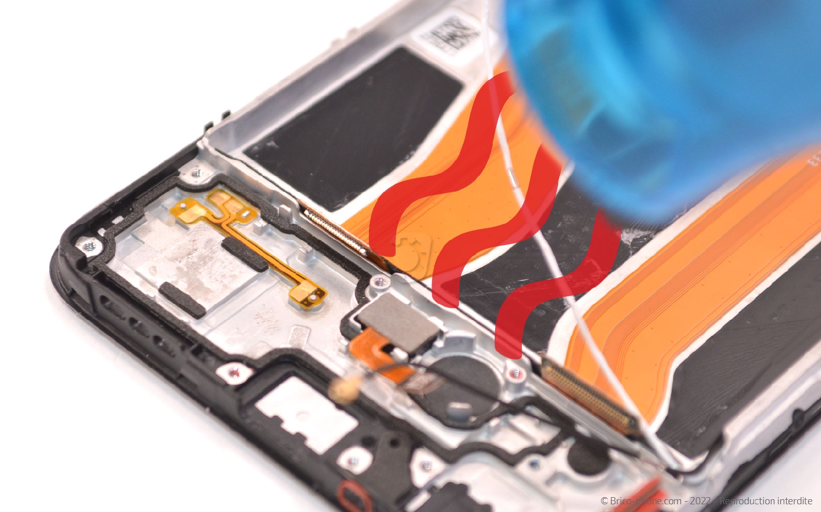 Comment changer le bloc écran  sur A94 5G photo 1