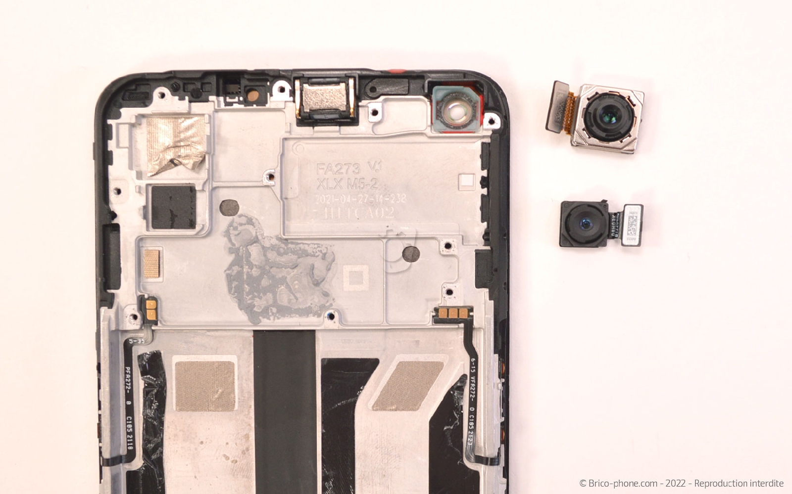 Comment changer le bloc écran  sur A94 5G photo 3