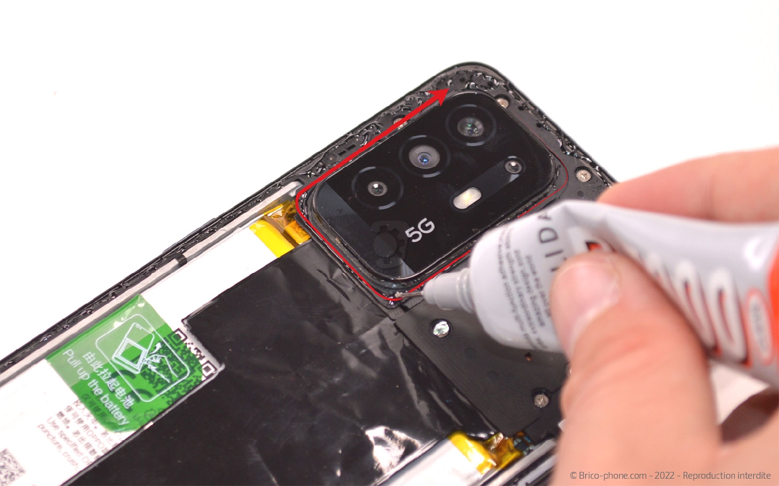 Comment changer l'écran (vitre + LCD) sur A94 5G photo 2