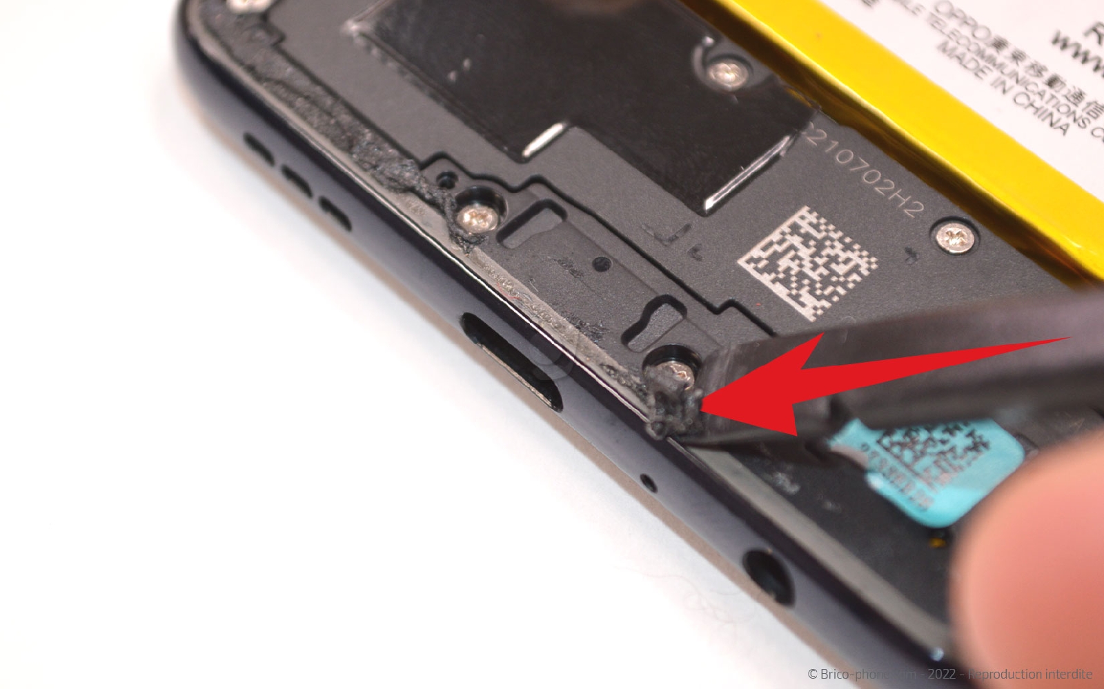 Comment changer l'écran (vitre + LCD) sur A94 5G photo 1