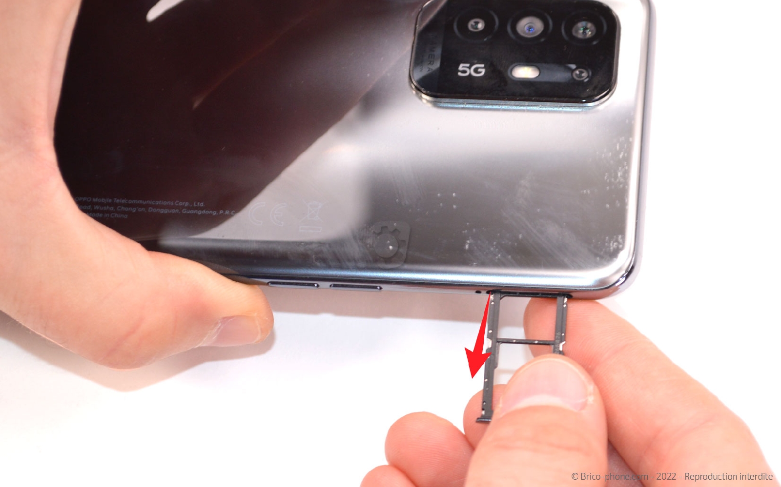 Comment changer l'écran (vitre + LCD) sur A94 5G photo 2