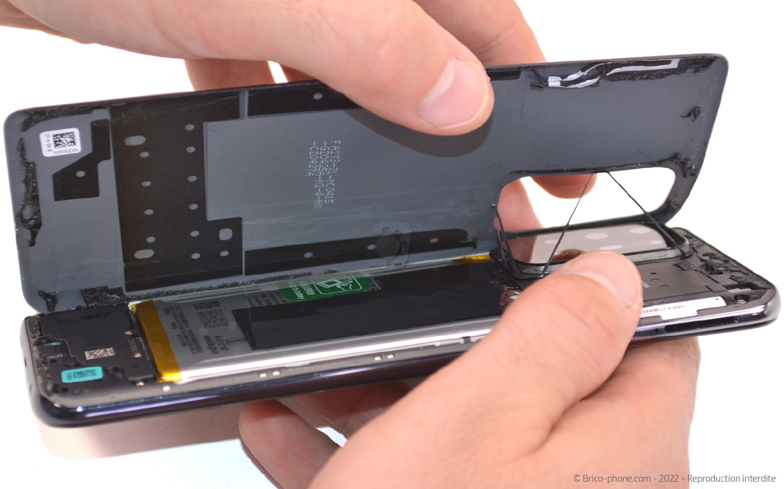 Comment changer l'écran (vitre + LCD) sur A94 5G photo 3