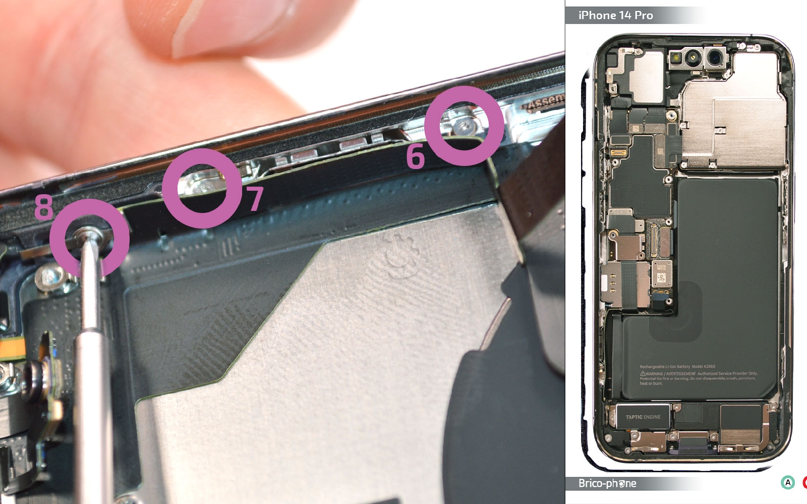  Comment changer le connecteur de charge sur iPhone 14 Pro photo 2