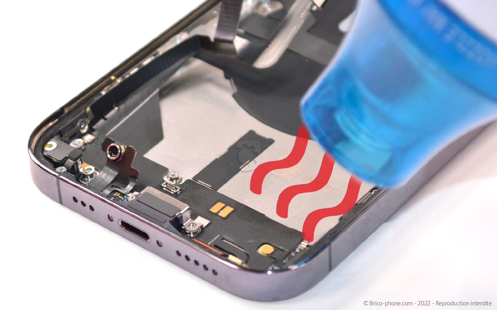  Comment changer le connecteur de charge sur iPhone 14 Pro photo 1