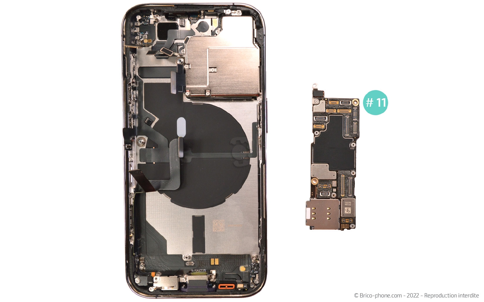  Comment changer le connecteur de charge sur iPhone 14 Pro photo 3