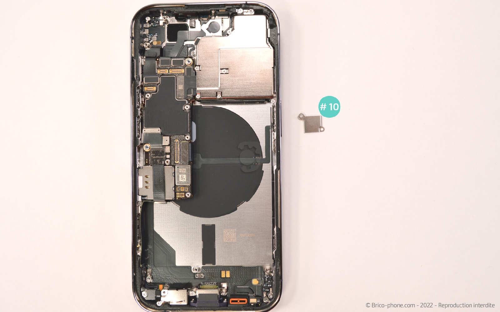  Comment changer le connecteur de charge sur iPhone 14 Pro photo 3