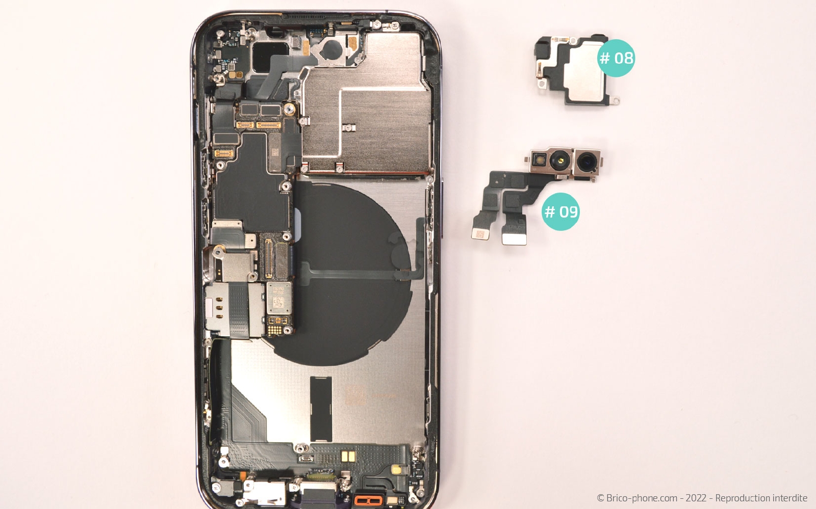  Comment changer le connecteur de charge sur iPhone 14 Pro photo 4