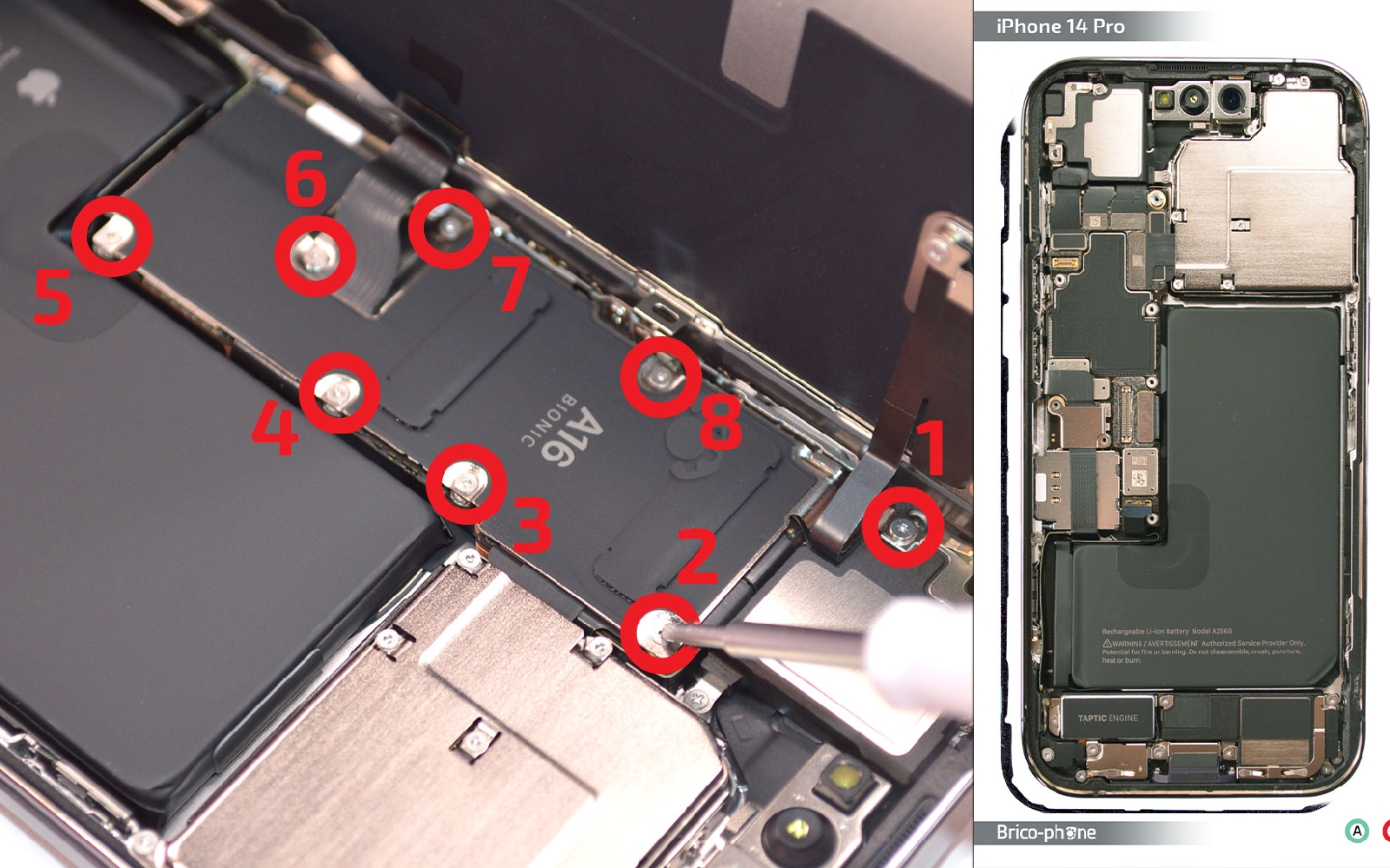  Comment changer le connecteur de charge sur iPhone 14 Pro photo 1