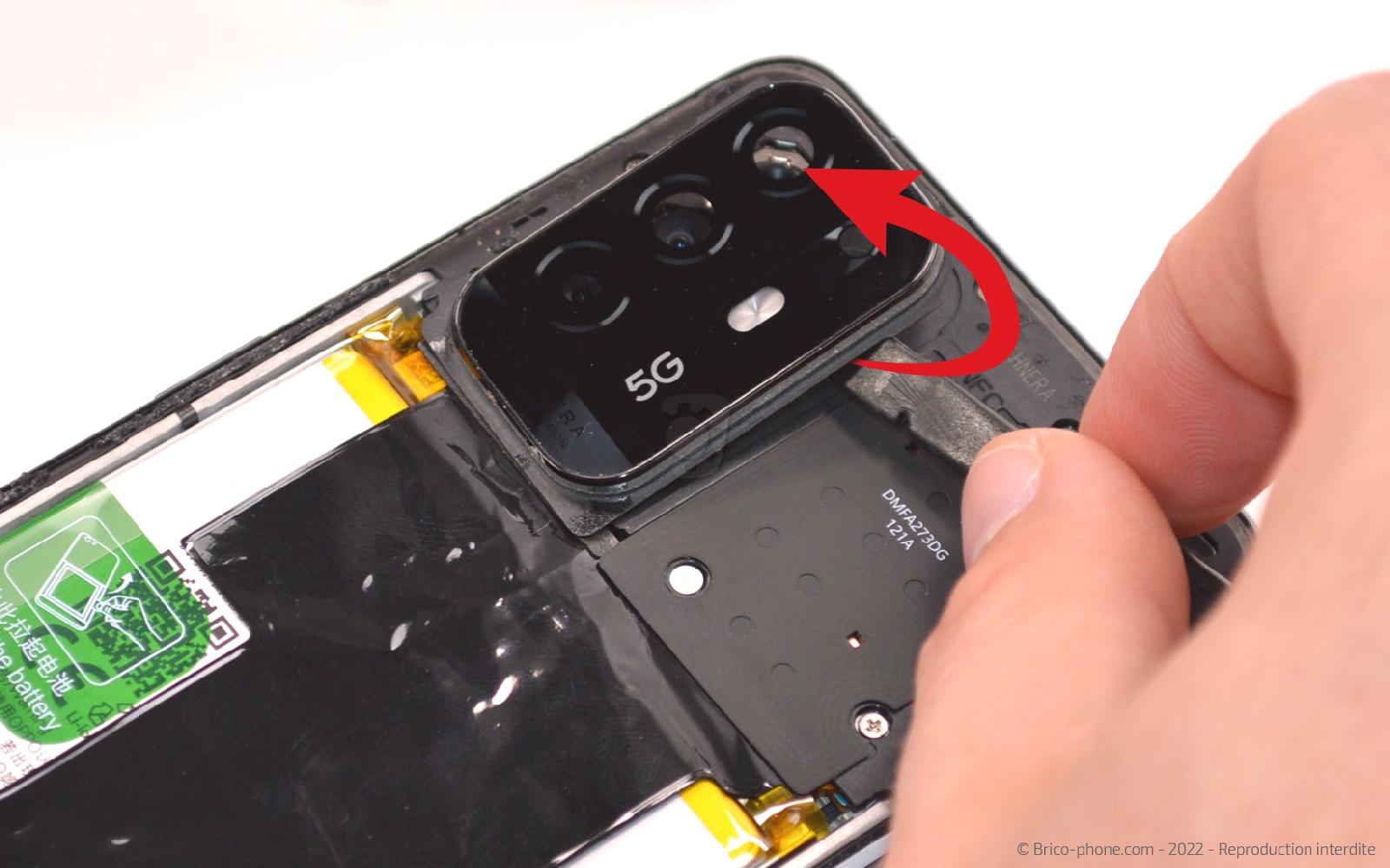 Comment changer la batterie sur A94 5G photo 3