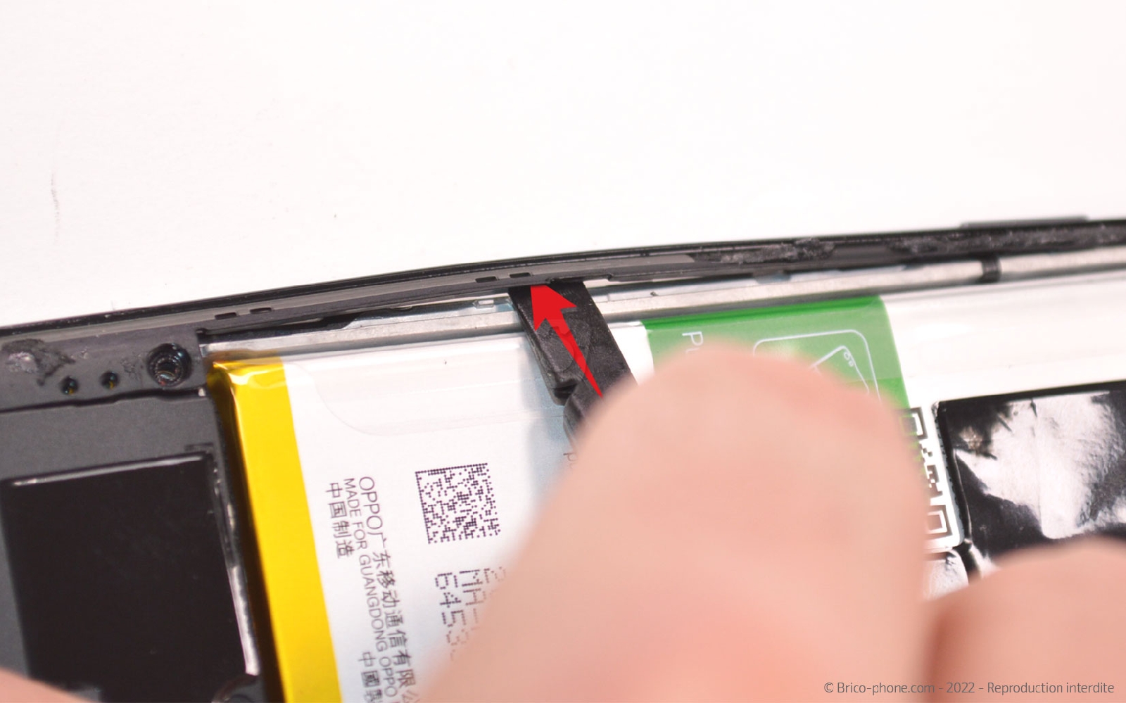 Comment remplacer le connecteur de charge sur A94 5G photo 2