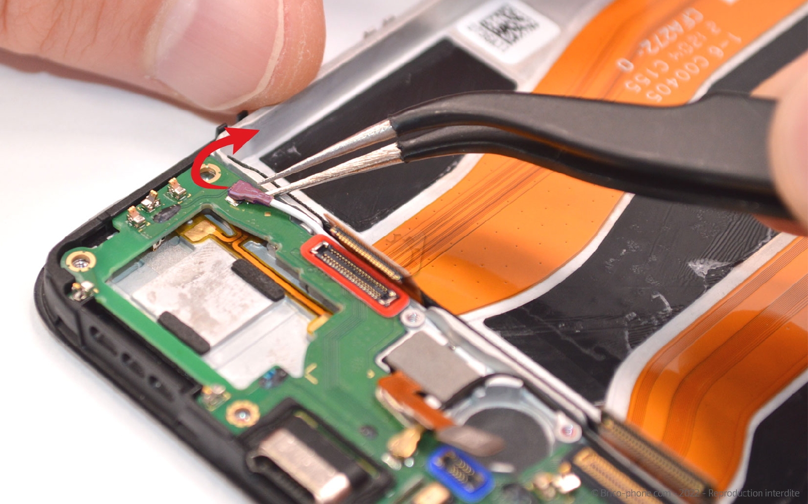 Comment remplacer le connecteur de charge sur A94 5G photo 1