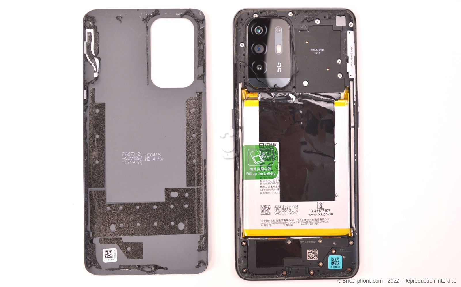 Comment remplacer le connecteur de charge sur A94 5G photo 4