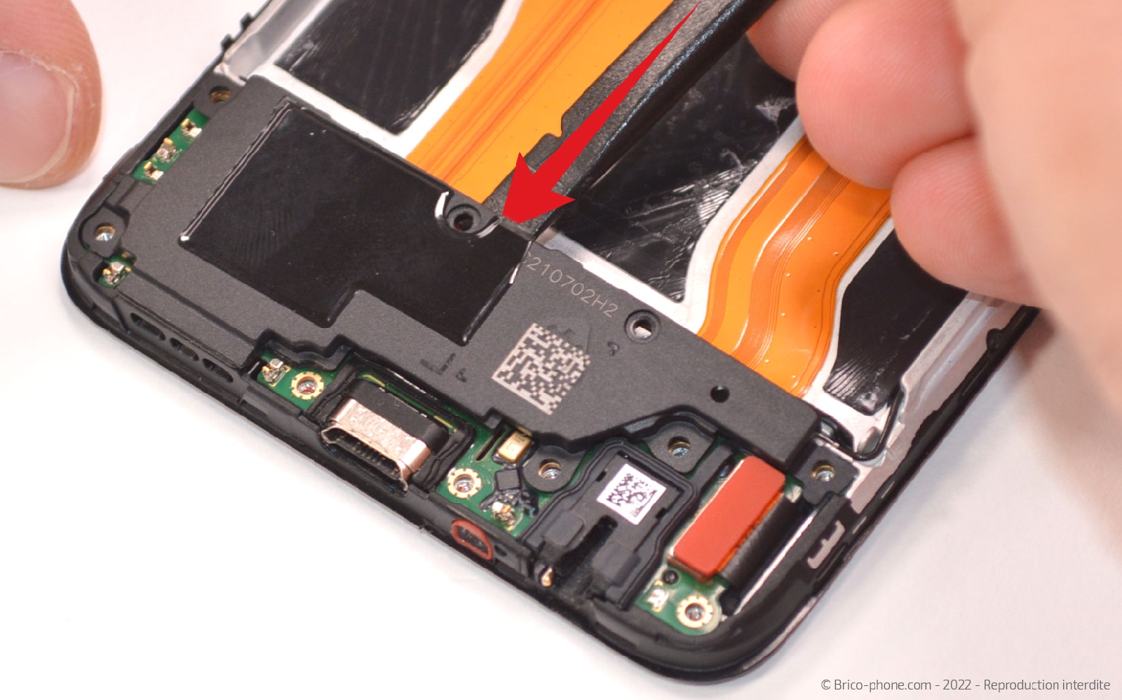 Comment remplacer le connecteur de charge sur A94 5G photo 1