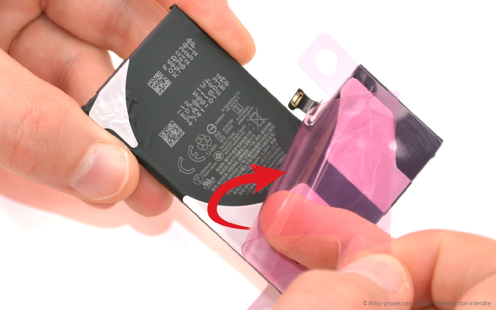 Comment changer la batterie sur iPhone 14 Pro photo 4