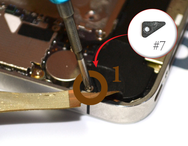 Changement du châssis seul sur iPhone 4S photo 1