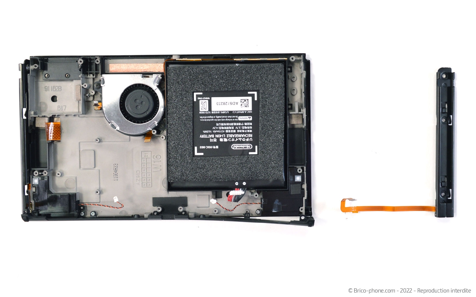 Comment changer le rail latéral sur Switch Oled photo 3