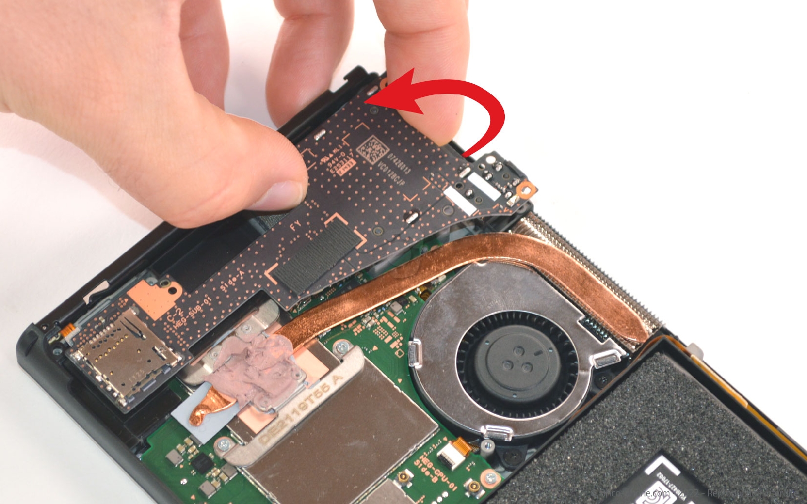 Comment changer le rail latéral sur Switch Oled photo 3