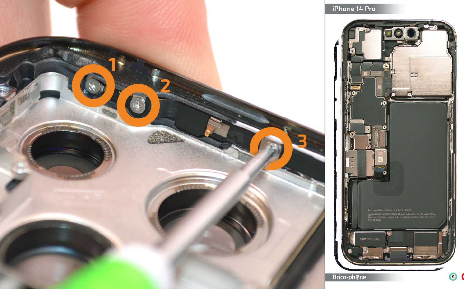 Guide de réparation sur iPhone 14 Pro photo 1