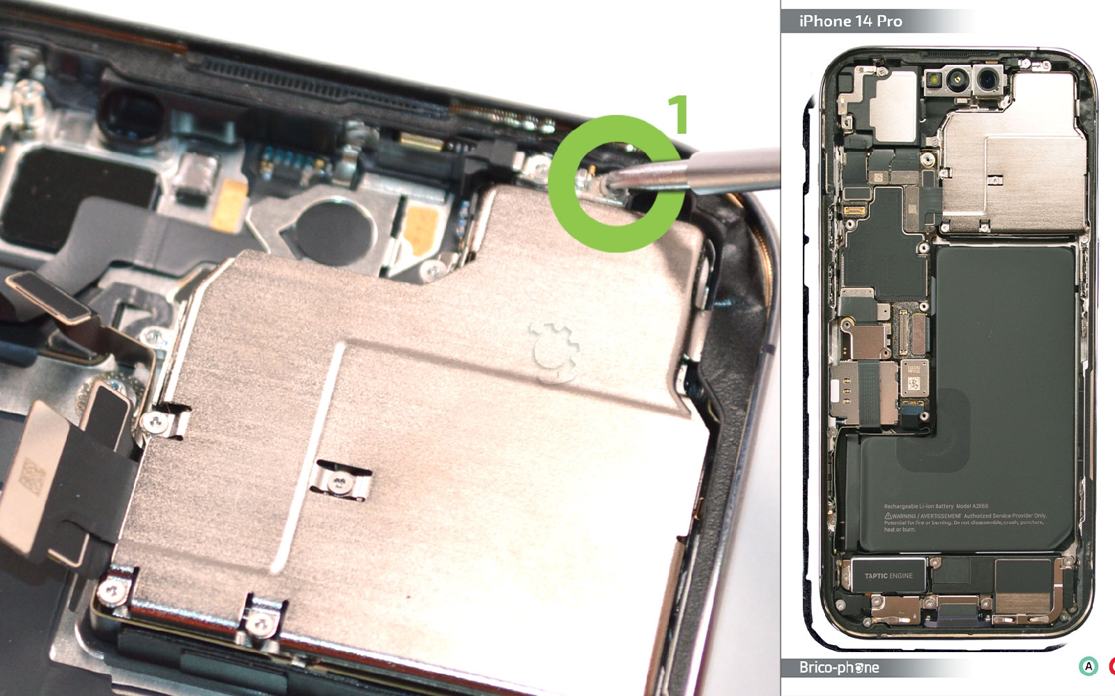 Guide de réparation sur iPhone 14 Pro photo 1